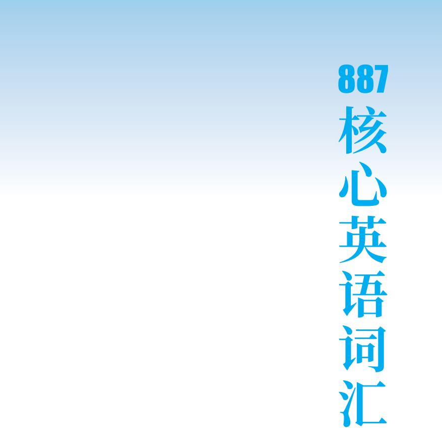 887高考英语核心词汇，40篇短文熟记高中英语3500词