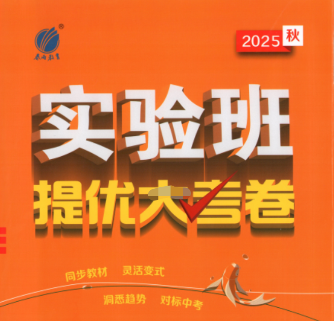 26版《实验班提优大考卷》7、8、9年级英语 人教版