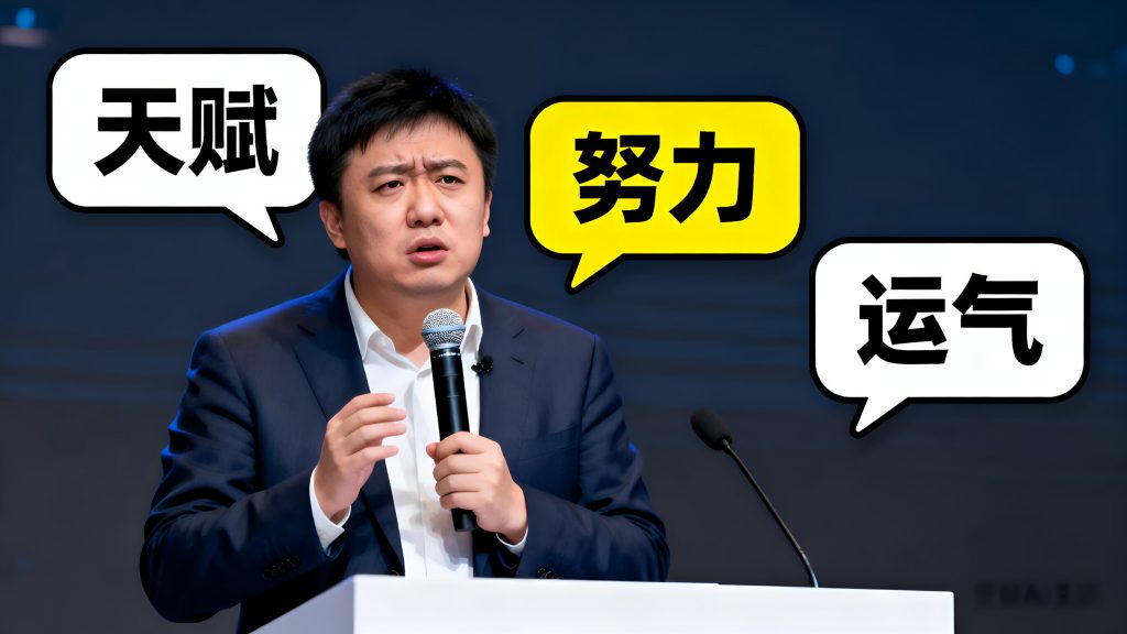 张雪峰点破的真相：当“智商140”的傲慢，撞上名为“运气”的墙