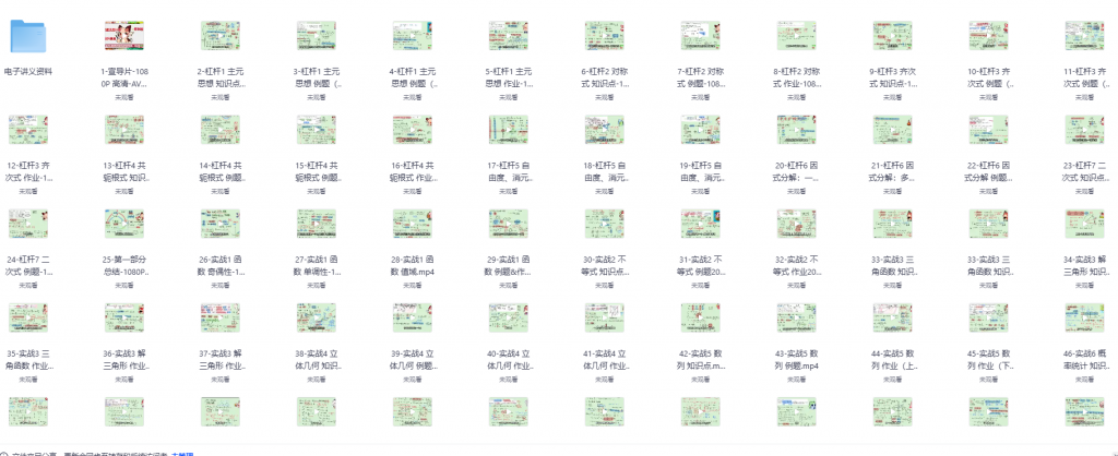 2026版阿不高中数学：计算基本法 视频教程和讲义