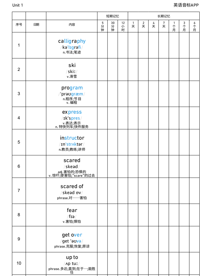 2026版初中【预习资料包】78年级下册（英语）