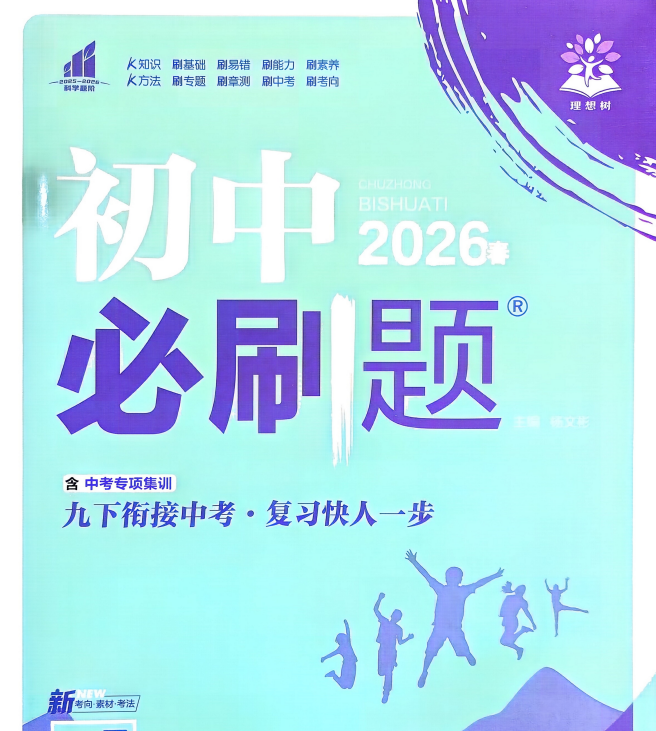 2026版理想树 初中必刷题 9年级下册七科合集
